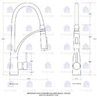 Torneira Para Cozinha Gourmet Misturador Monocomando Solimões