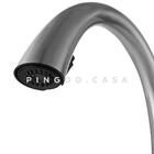 Torneira Para Cozinha Gourmet Monocomando Extensível Escovado