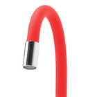 Torneira Para Cozinha Gourmet Quadrada Mesa Vermelha