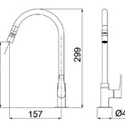 Torneira Para Cozinha Lorenzetti Joy 1167 R32 Rose Gold De Me