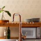 Torneira Para Cozinha Misturador Monocomando Em Aço Inox Esco