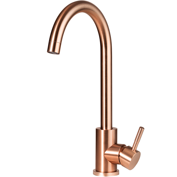 Torneira Para Cozinha Misturador Monocomando Em Aço Inox Esco