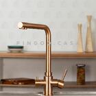 Torneira Para Cozinha Misturador Monocomando Entrada Para Fil