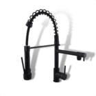 Torneira Para Cozinha Monocomando Preto Fosco Black Gourmet