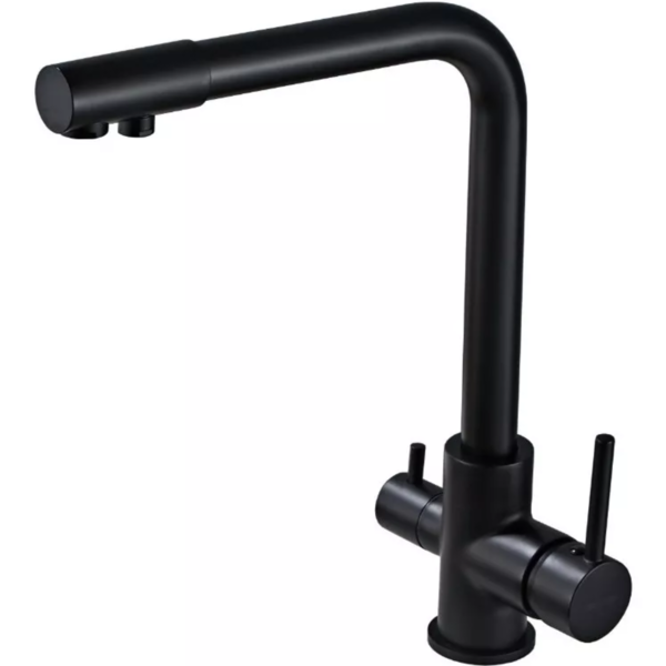 Torneira Para Cozinha Preta Fosca Misturador Monocomando Rtc