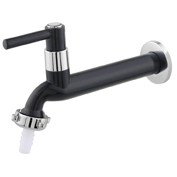 Torneira Para Cozinha Tanque 1/4 De Volta C/ Bico Preto