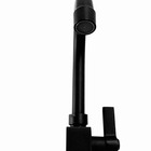 Torneira Para Cuba De Banheiro Quadrada Black Preto Fosco