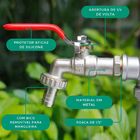 Torneira para Jardim Área Externa de 1/2" com 1/4 de Volta Bi