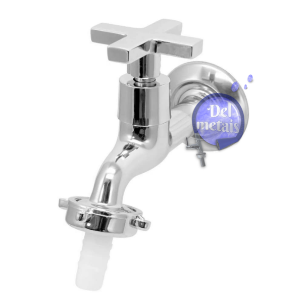 Torneira Para Jardim Tanque Alavanca Metal Cromada 1130 C22 C