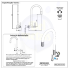 Torneira Para Jardim Tanque Alavanca Metal Cromada 1130 C31 C