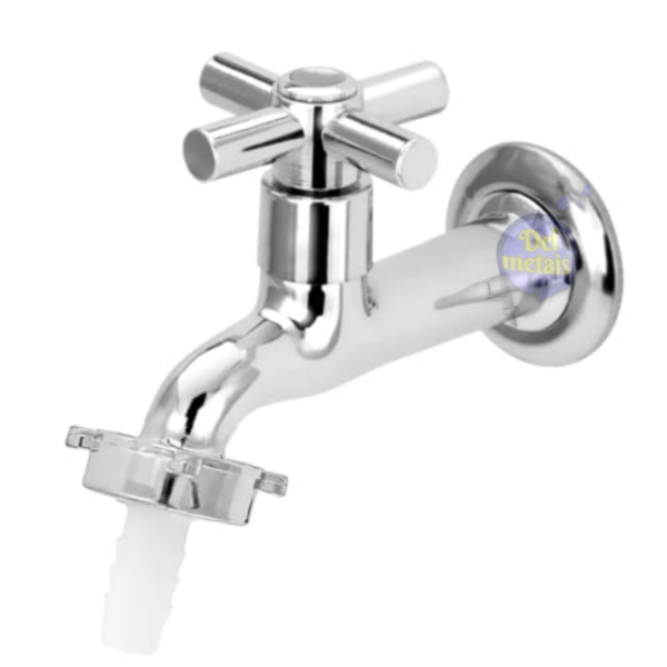 Torneira Para Jardim Tanque Alavanca Metal Cromada 1130 C31 C