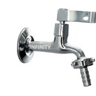 Torneira Para Jardim Tanque Metal Acionador C-75abs 1/4volta