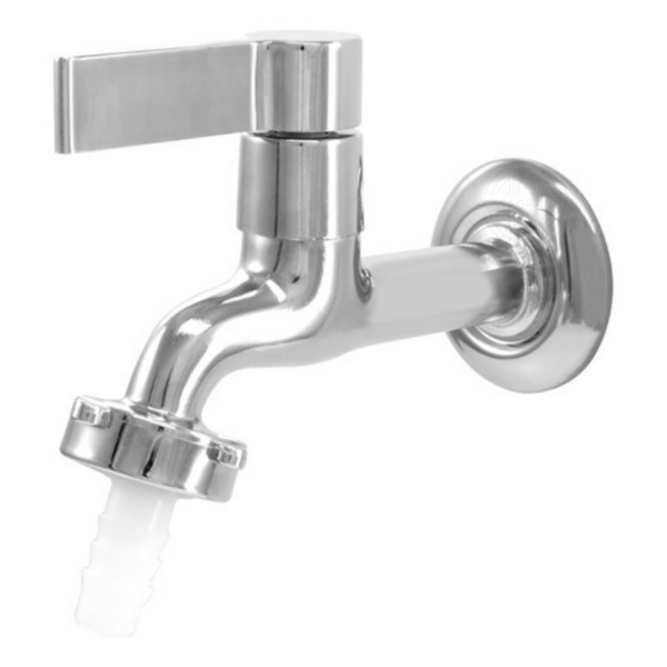 Torneira Para Jardim Tanque Metal Alavanca Cromada 1128 C70 C