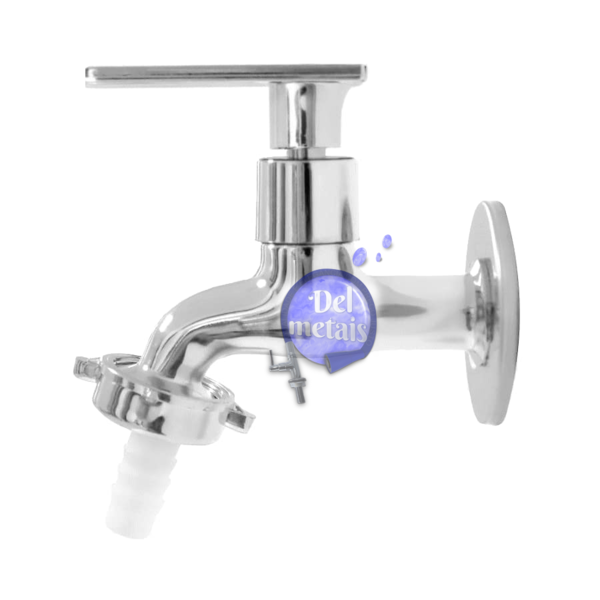 Torneira Para Jardim Tanque Metal Alavanca Cromada 1128 C73 C