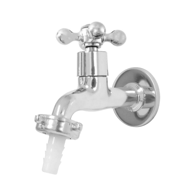 Torneira Para Jardim Tanque Metal Alavanca Cromada 1128 C-33