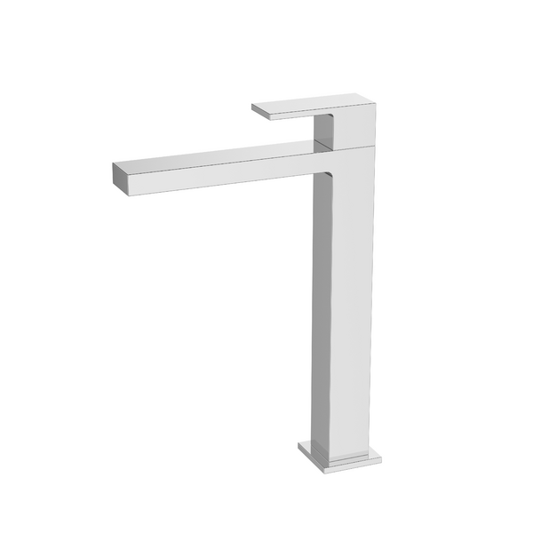 Torneira Para Lavatório Água Fria Bica Alta Cromada Madrid -