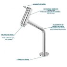 Torneira Para Lavatório Bica Baixa Link Soft Compace