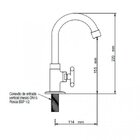 Torneira Para Lavatório Bica Móvel J30 Dn15 Japi