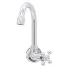 Torneira Para Lavatório Bica Móvel Parede Cruzeta Redonda 2332