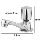 Torneira Para Lavatório Com Arejador 1194 Acabamento C-50 Med