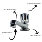 Torneira para Lavatório de Bica Baixa Lisa - CasaGrande Mundi