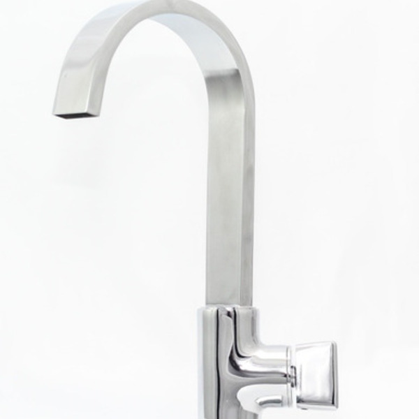 Torneira Para Lavatorio De Mesa 1/4 De Volta Cromado Samer Me