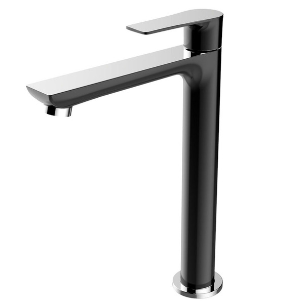 Torneira Para Lavatorio De Mesa Bica Alta - Athens - Black Wj