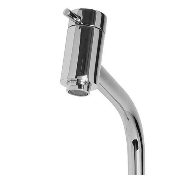 Torneira Para Lavatório De Mesa Bica Alta Fit Line Cromada