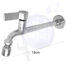 Torneira Para Lavatório De Mesa Com Bica Baixa 1194 C50 Croma