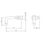 Torneira Para Lavatório De Parede 1/4v P61 Japi