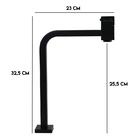 Torneira Para Lavatório Link Quadrada Alta 90 Graus 2299
