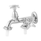 Torneira Para Máquina De Lavar 1428 C-23 Metal Cromado Duas S