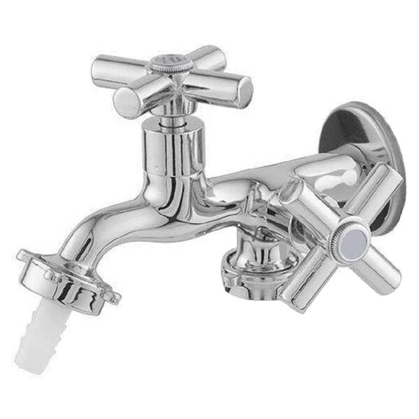 Torneira Para Máquina De Lavar 1/4 Com De Volta Cromada (...