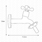 Torneira Para Máquina De Lavar Linha Romana 9912-a