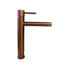 Torneira Para Monocomando Bica Alta Redonda Rose Gold Rtl 03