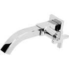 Torneira para Parede de Banheiro Bica Reta Lótus Cromada Celite