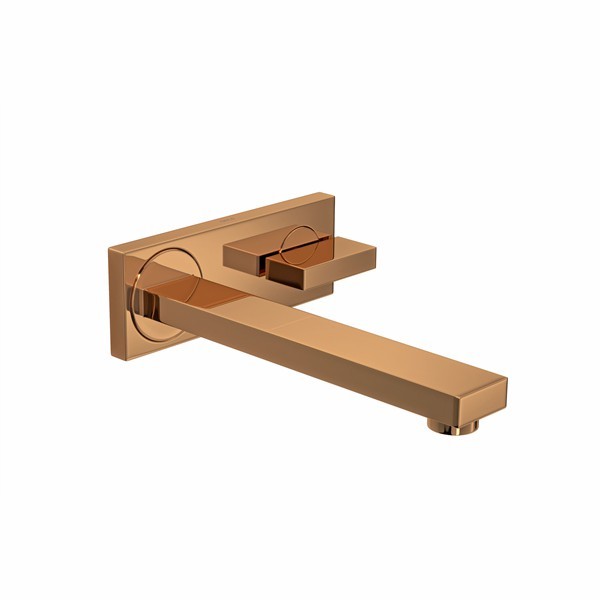 Torneira para Parede de Banheiro Bica Reta Red Gold Dream Deca