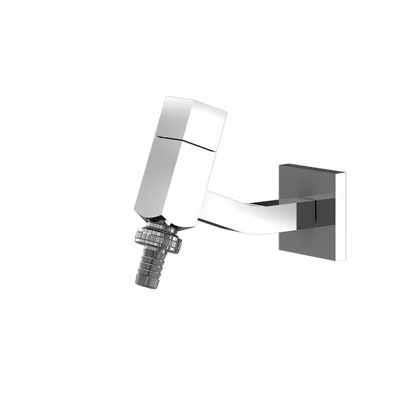 Torneira para Parede de Cozinha Cromada Bica Reta Hera Fani