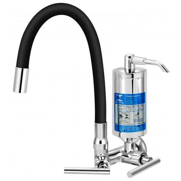 Torneira Para Pia 1162 Com Filtro Parede Acabamento C-61 1/4