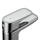 Torneira para Pia de Banheiro Bica Baixa Prata Remix Sensea