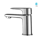 Torneira para Pia de Banheiro Bica Baixa Prata Remix Sensea