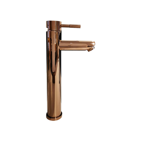 Torneira Para Pia De Banheiro Monocomando Bica Alta Redonda R