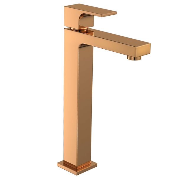 Torneira para Pia de Banheiro Bica Alta Red Gold Unic Deca