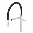 Torneira para Pia de Cozinha Bica Alta Cromada e Preta Colore Deca