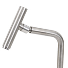 Torneira para Pia de Cozinha Mesa Bica Alta 360º Escovada Stoc