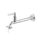 Torneira para Tanque e Cozinha Reta 22cm Metal 1/4 de Volta C