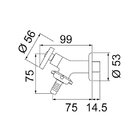 Torneira Para Tanque E Jardim 1153 C30 Lorenzetti