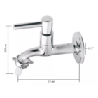 Torneira para Tanque e Jardim Alavanca Cabinho C-34 em Metal