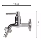 Torneira Para Tanque E Jardim Metal Cabinho C-34 1/4 De Volta