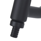 Torneira para Tanque e Jardim Bica Reta Preta Slim BK95 Fani